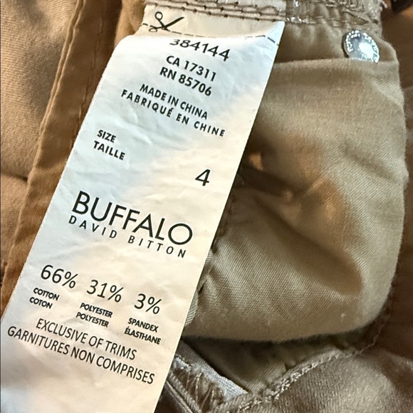 Buffalo David Bitton Mid-Rise Skinny jeans in Beige. Size 4 - Picture 10 of 10